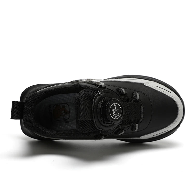 Children Sneaker Boys Casual Shoes Leather Student Walking Shoes Kids Non-slip Lightweight Girls Sports Running Tennis Footwear