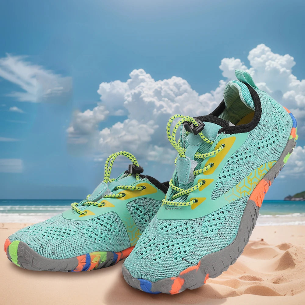 Kids Water Shoes Children Barefoot Shoes Comfortable Lightweight Aqua Shoes Breathable Quick Dry Beach Shoes for Outdoor Beach