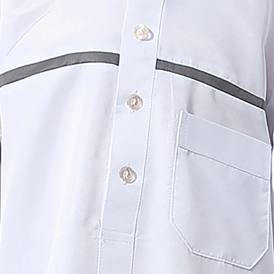 Ramadan Eid Islamic Boys Long Robe Children Traditional Arab Thobe Thawb Caftan Solid Color Long Sleeve Stand Collar with Pocket