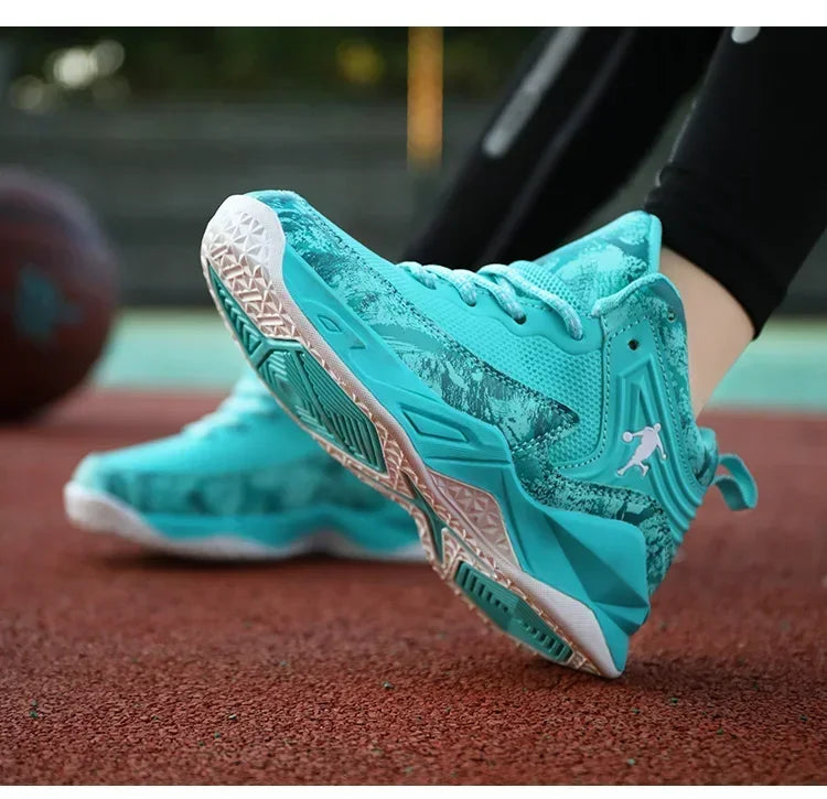 Children Sports Shoes 2025 Sneakers New Boys Brand Basketball Shoes for Kids Thick Sole Non-slip Child Boy Basket Trainer Shoes