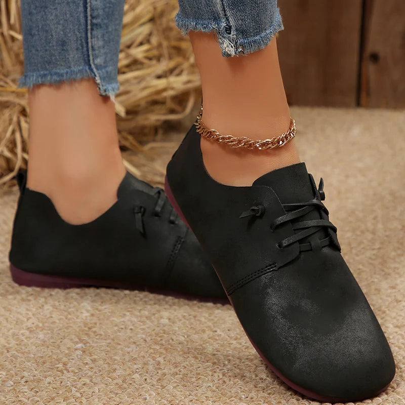 Woman Shoes Flat Heels Casual Shoes For Women's 2025 New Zapatos De Mujer Elegant Autumn Flats Women Footwear Casual Sneakers