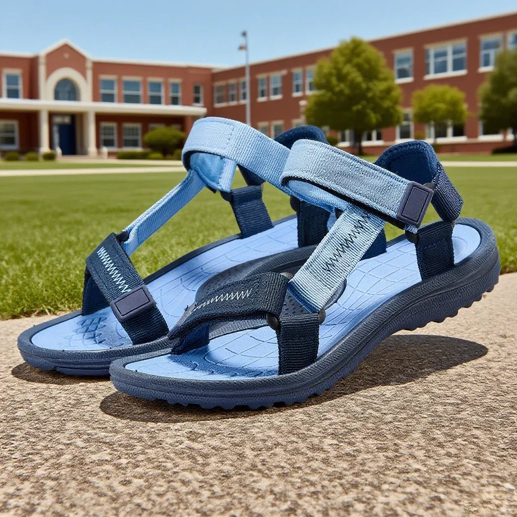 Kids Sandals for Boys Girls Shoes Outdoor Beach Non-Slip Shoes Solid Breathable Students Sneakers Children's Shoes