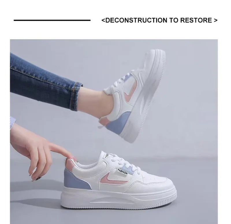 Women's Sneakers 2024 Designer Fashion Casual Shoes for Women Breathable Versatile Outdoor Walking Running Shoes Flats Trainers