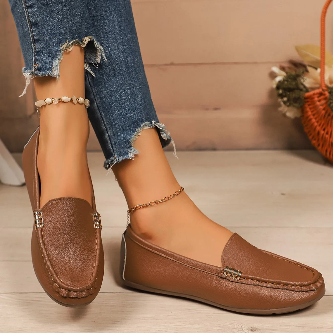 Women Loafers 2025 New Lightweight Shoes for Women Comfortable Casual Sneakers Slip on Ballet Flat Shoes Women Zapatos De Mujer