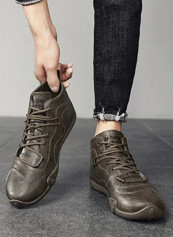 Moccasin Soft Leather Shoes For Men Flat Man Casual Shoe Fashion 2025 Cheap Clearance Korean Style Classic Original Slip-on Pu