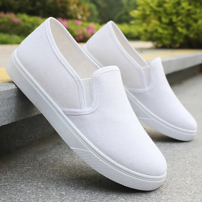 Women's Shoes Summer Breathable Traditional Cloth Shoes Non Slip White Free Shipping