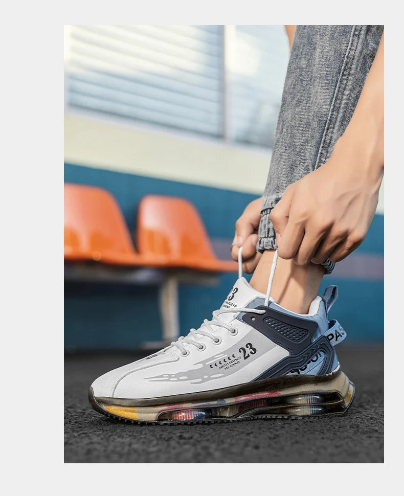 2025 Men Sneaker Shoes Casual Sports Basketball Shoes for Men High Top Male Running Shoe Walking Style Shoes Fashion Footwear