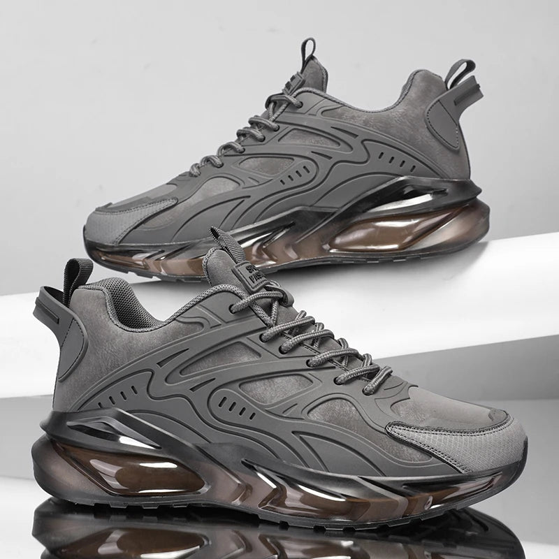 Men Shoes 2025 Casual Walk Air Cushion Marathon Breathable Lightweight Women's Comfortable Athletic Nonskid Sneakers