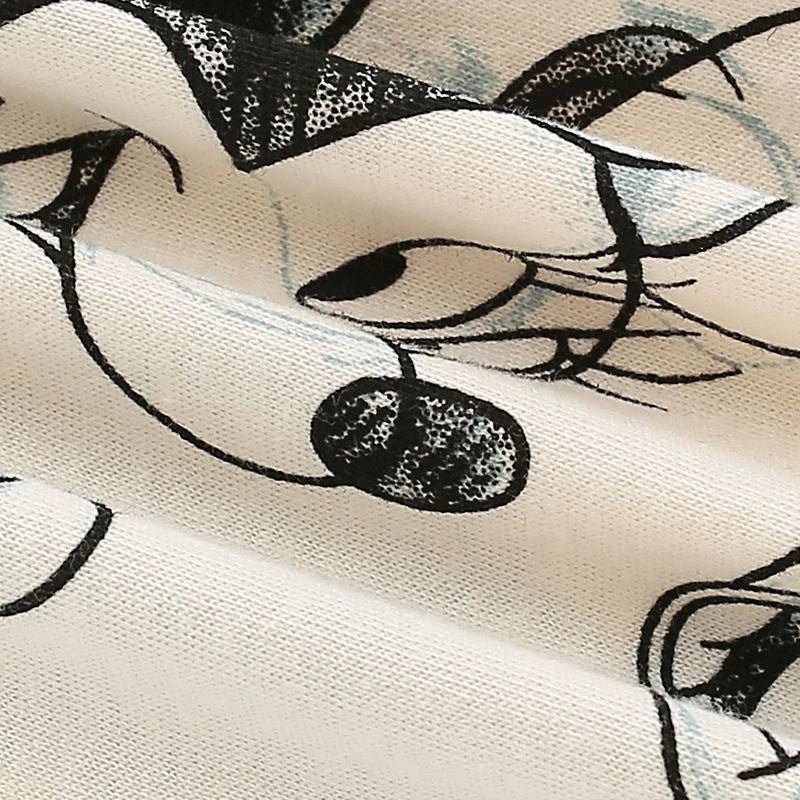 Disney Mickey Print Baby Boys Underwear Set Autumn Kids Home Clothes Suit Casual Cartoon Long Sleeve Tops + Pants Children's Pjs