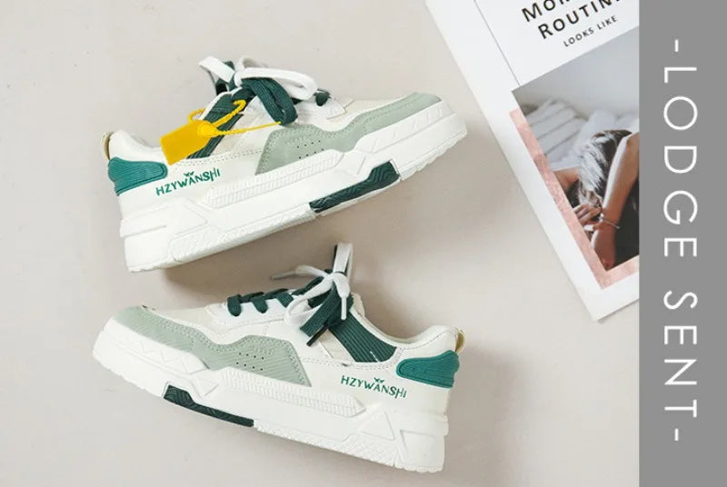 2025 New Women Shoes High Quality Original All-match Platform Casual Sneakers Trends Sweet American Fashion Student Boards Shoes