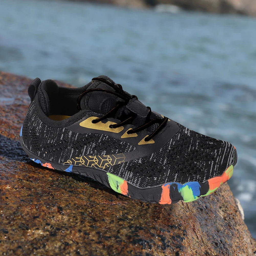 Kids Water Shoes Children Barefoot Shoes Comfortable Soft Sports Shoes Breathable Lightweight Aqua Shoes for Outdoor Beach