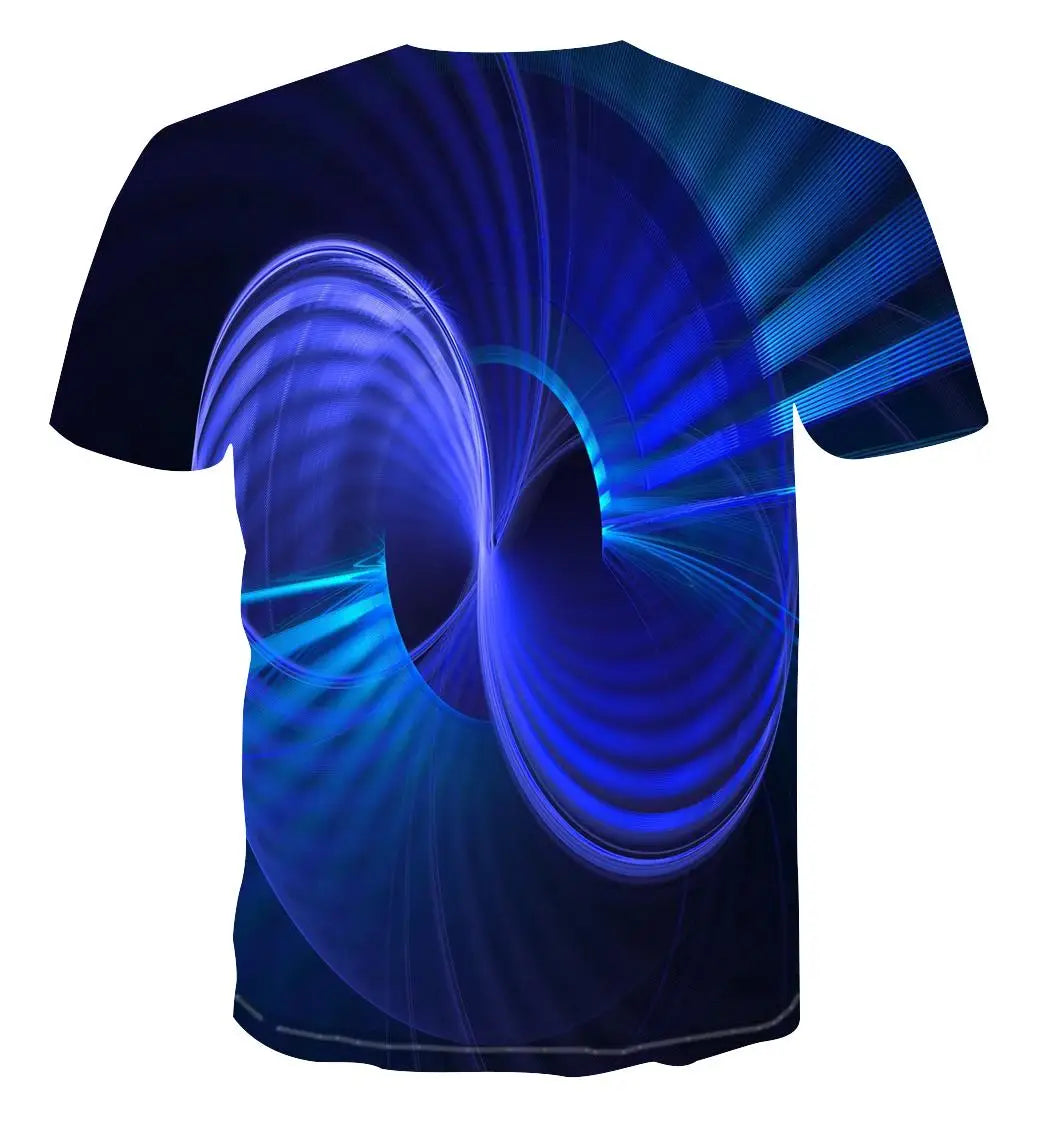 2022 New Summer Men's 3d T-shirt Casual Short-sleeved O-neck Fashion Funny Printing T-shirt Men and Women T-shirt High-quality