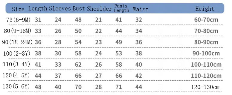 Spring Autumn Toddler Boy Outfits Kids Clothes Girls Korean Cartoon Cute Print Long Sleeve Baby Tops+Pants Children's Sets B238