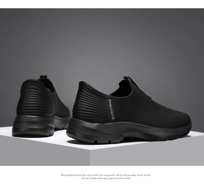 2025 Men's Walking Shoes Summer Fashion Casual Sneakers Outdoor Breathable Slip-on Comfortable Mans Shoes Zapatos Para Hombres