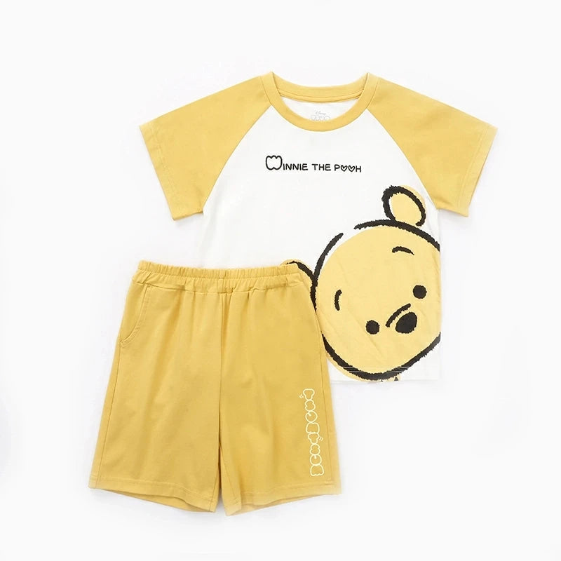 Brand Designer Cartoon Clothing Mickey Mouse Baby Boy Summer Clothes T-shirt+shorts Baby Girl Casual Clothing Sets