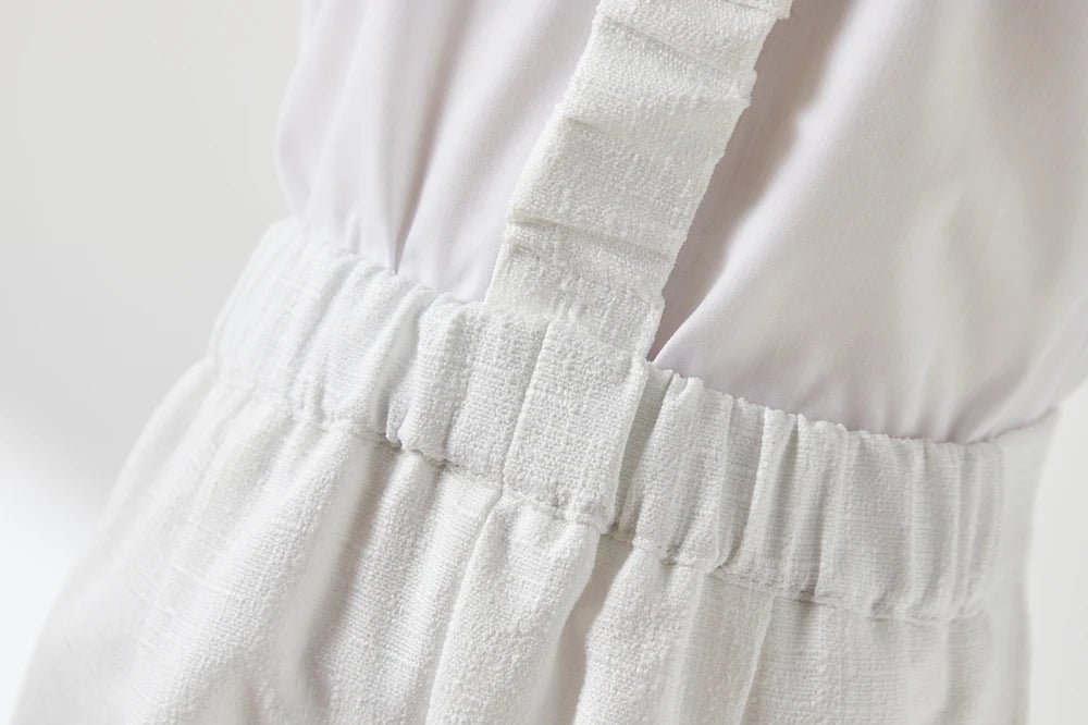 White Boys Suits Fashion Formal Baptism Party Dress Vest shawl Shorts hat 4pcs sets Outfits Kids Birthday Boutique Clothing set