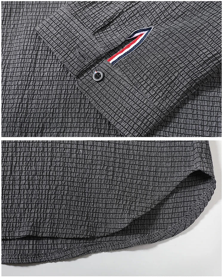 Summer Thin Ice Silk Casual Loose Sve T-irt Two-Piece Set for Young Men Comfortable Breathable Lightweight Long Pants