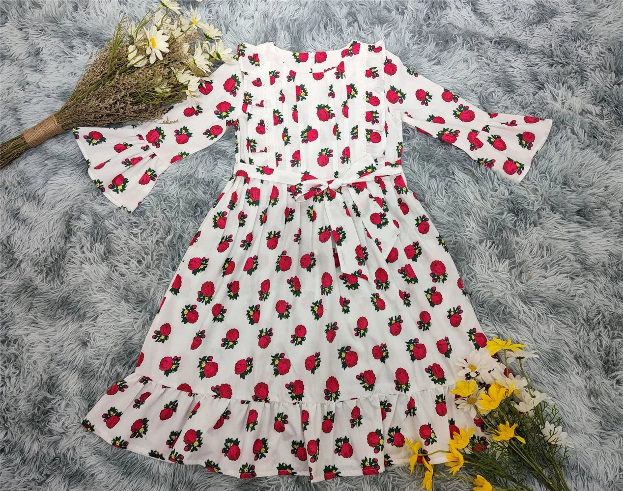 Ramadan Eid Girls Dress Kaftans Kids Abaya Dubai Arabic Turkey Islam Pakistan Muslim Dress Abayas Children Robe Arabe Musulmane