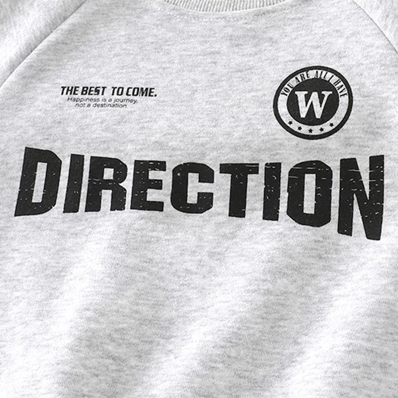 1 Set Spring Autumn Childrens Sport Suit Kids Casual Top And Pant Girl Boy Clothes Coat+Pants Baby Comfort Fashion Clothing Set