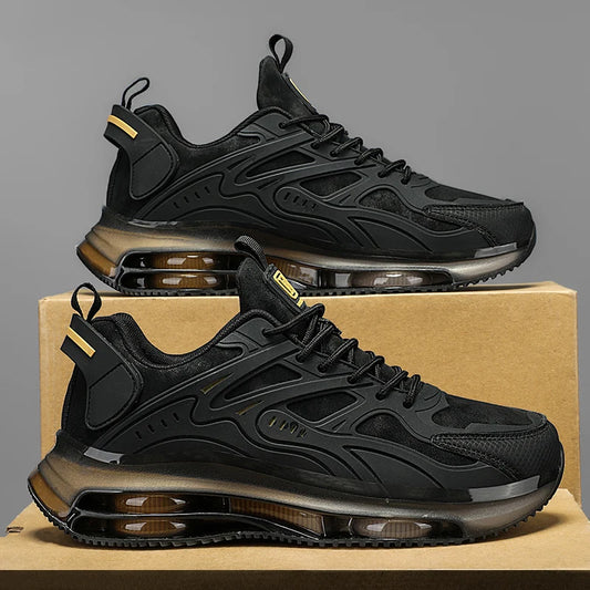 Men Shoes 2025 Casual Walk Air Cushion Marathon Breathable Lightweight Women's Comfortable Athletic Nonskid Sneakers