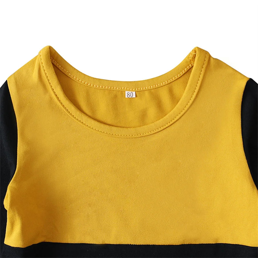 Patchwork Muslim Children 2 Pcs Prayer Dress Girls Hijab Abaya Ramadan Sets Arab Kids Headscarf Long Robe Islamic Kaftan Gown