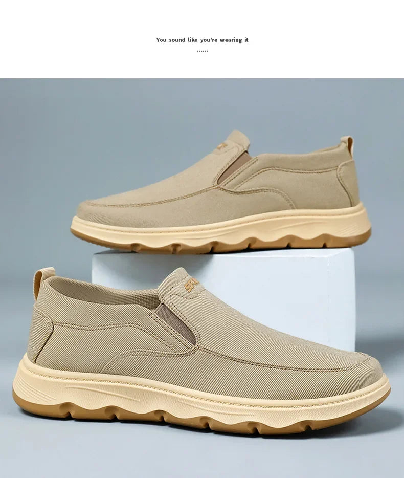 Shoes for men, 2025 autumn new single shoes, British style bean shoes, dad shoes, one foot casual shoes