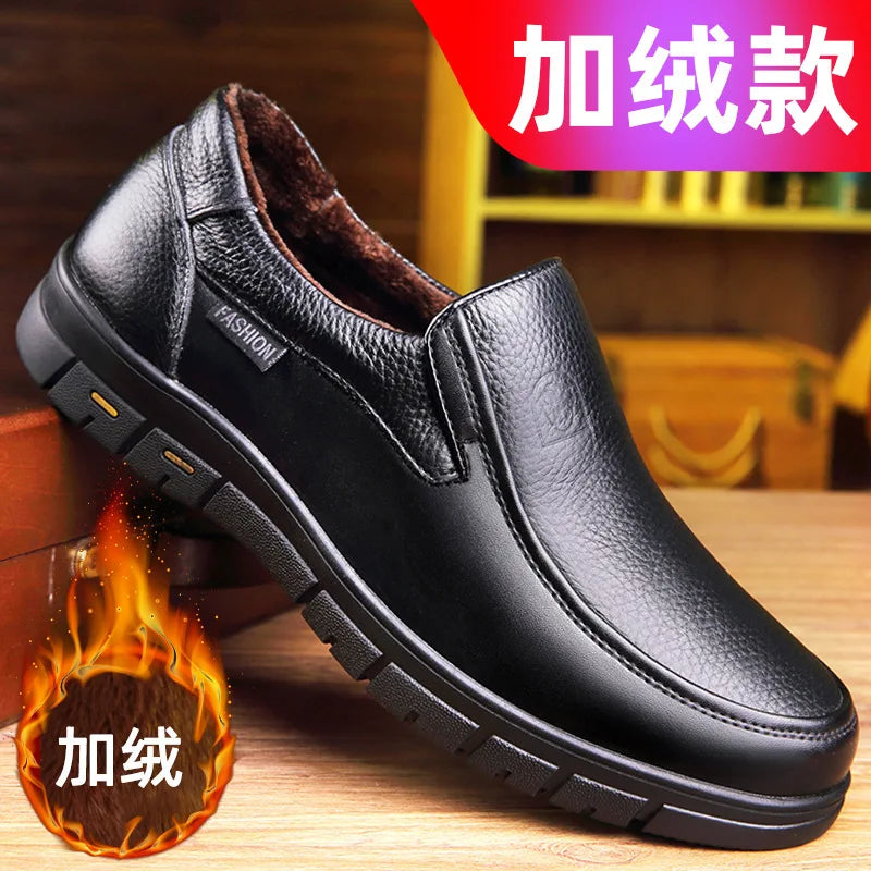 Handmade Men Shoes Genuine Leather Casual Shoes Sneaker for Men Platform Walking Shoes Outdoor Footwear Loafers Zapatos De Mujer