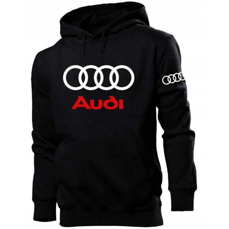 Audi Official Authorized Men's Casual Hoodie, A Must-have for Outdoor Sports and Events, Is A Bestseller in Autumn and Winter