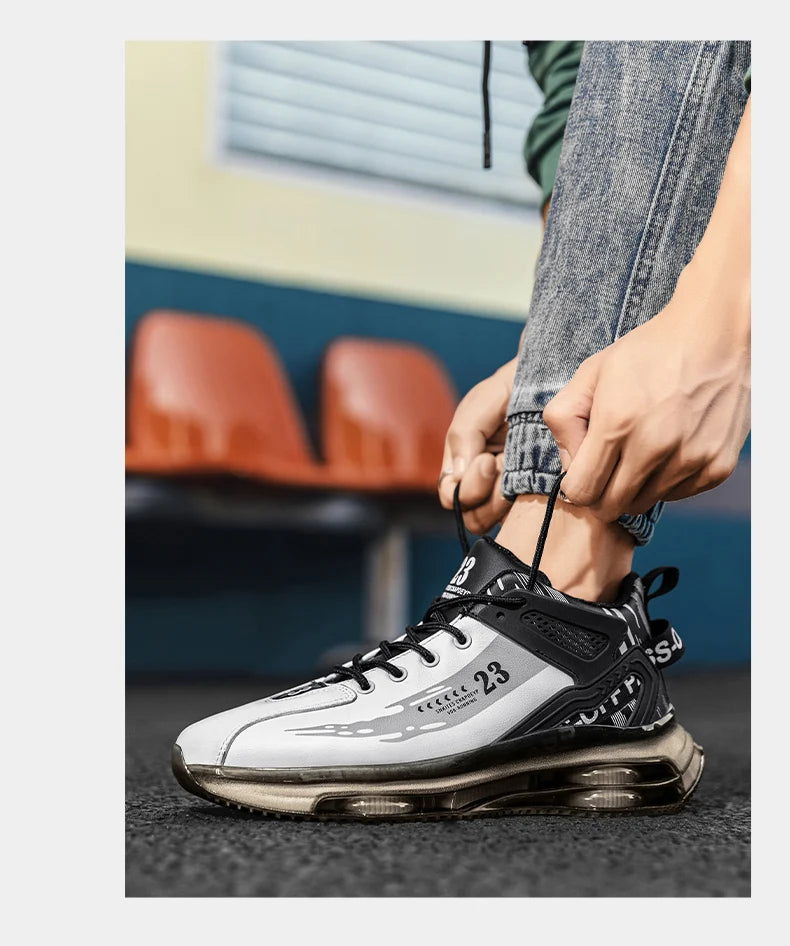 2025 Men Sneaker Shoes Casual Sports Basketball Shoes for Men High Top Male Running Shoe Walking Style Shoes Fashion Footwear