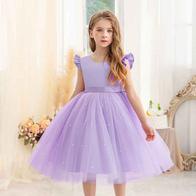 Kids Dresses for Girls Clothes Children's Clothing Fairy Princess Girls Dress Dance Wear Stage Party Lace Cosplay Costumes