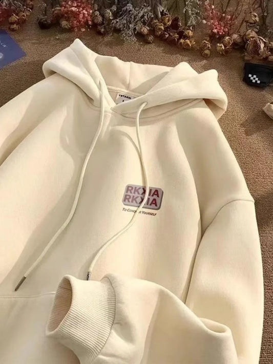 American hoodie men's hooded autumn 2025 new trendy loose couple jacket