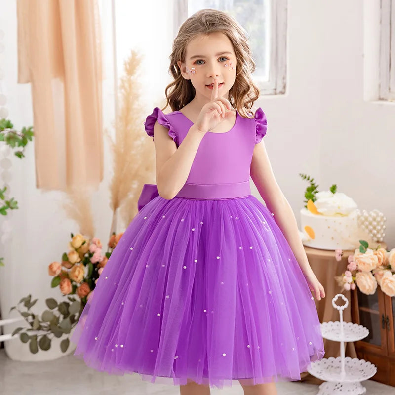 Kids Dresses for Girls Clothes Children's Clothing Fairy Princess Girls Dress Dance Wear Stage Party Lace Cosplay Costumes