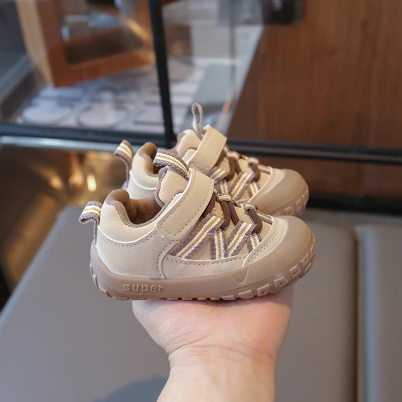 Baby Girls Casual Shoes Outdoor Children Sneakers Non-slip Soft Sole Toddler Kids Shoes Autumn Winter Comfortable Infant Shoes