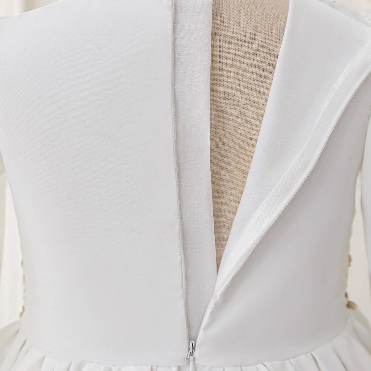 Middle Eastern Arabian Kids Robe Splice Embroidered Belt Dress Muslim Long Sleeve Abayas Dubai Islam Girls Lace Dress Party Gown