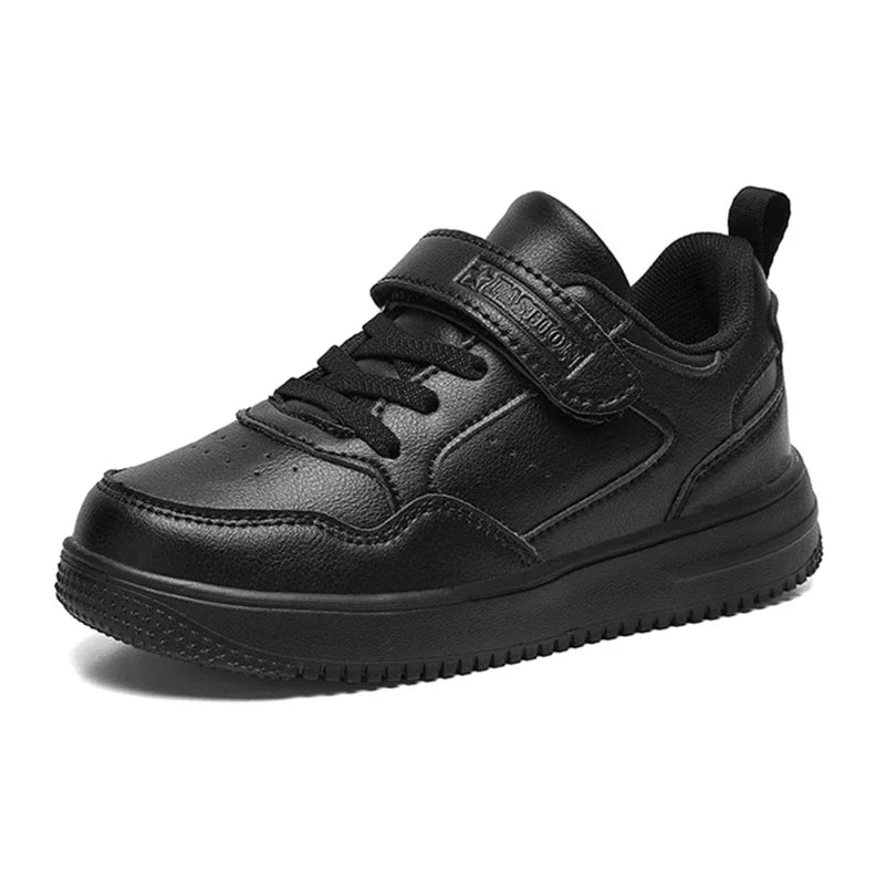 Kids School Sports Walking Shoes Fashion White Casual Sneakers for Boys & Girls Non-Slip Soft Sole Children's Running Shoes