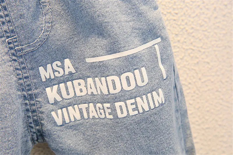 New Summer Baby Boy Kids Clothes Children Clothing Suit Tops Short-sleeve T-shirt Pants 2pcs/set Sport Infant 0-5 Years