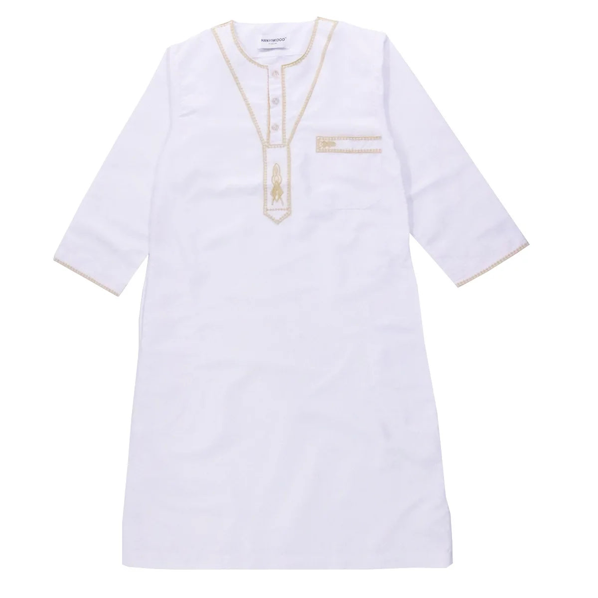 Eid Muslim Kids Abaya Jubba Thobe Dress Kimono Boy Thobe Thawb Caftan for Children Ramadan Long Robes Dress Dubai Arab 2026