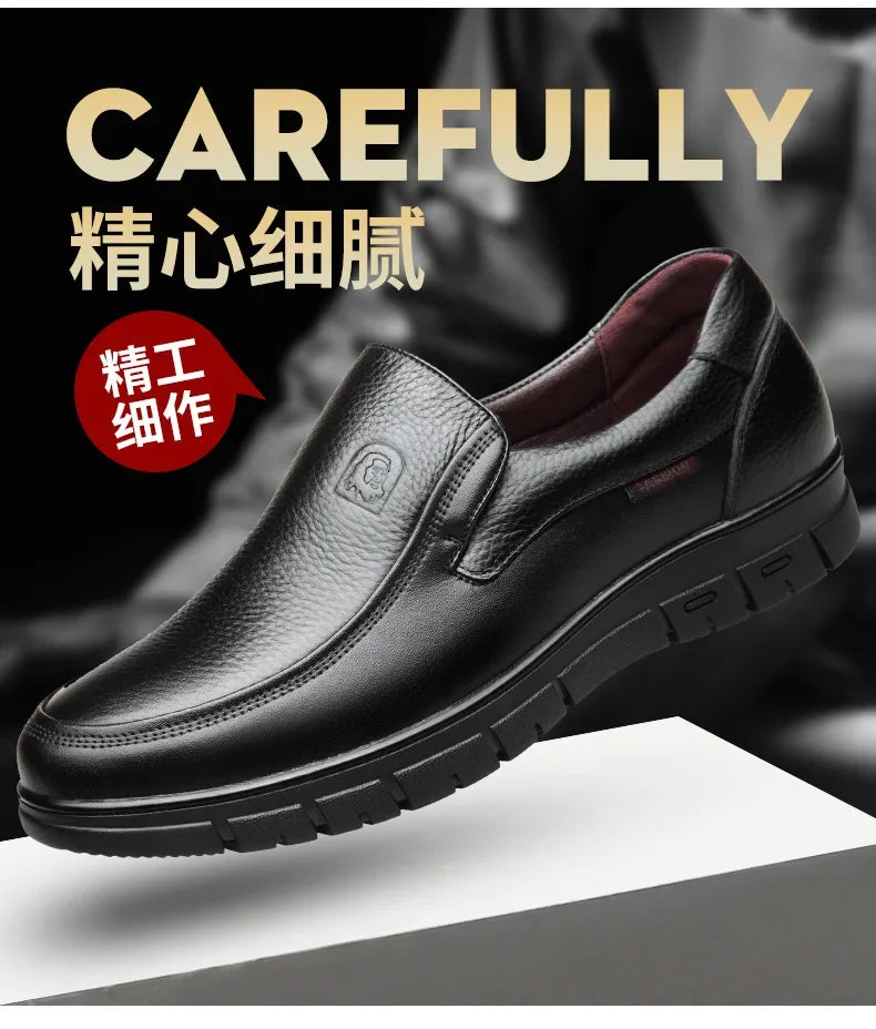 Handmade Men Shoes Genuine Leather Casual Shoes Sneaker for Men Platform Walking Shoes Outdoor Footwear Loafers Zapatos De Mujer