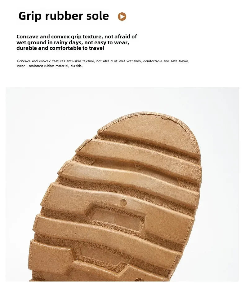 Men's boots Men Boots Luxury Casual sneaker Men Motorcycle botas High Ankle Walking Shoes Leather Safety shoes botas para hombre