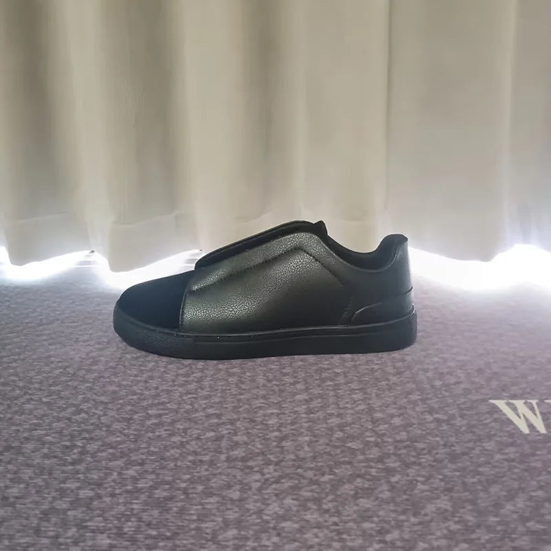 Men's Shoes Luxury Artificial Leather Casual Designer Fashion Outdoor Trekking Moccasins Loafers Sneakers For Men Trends 2025