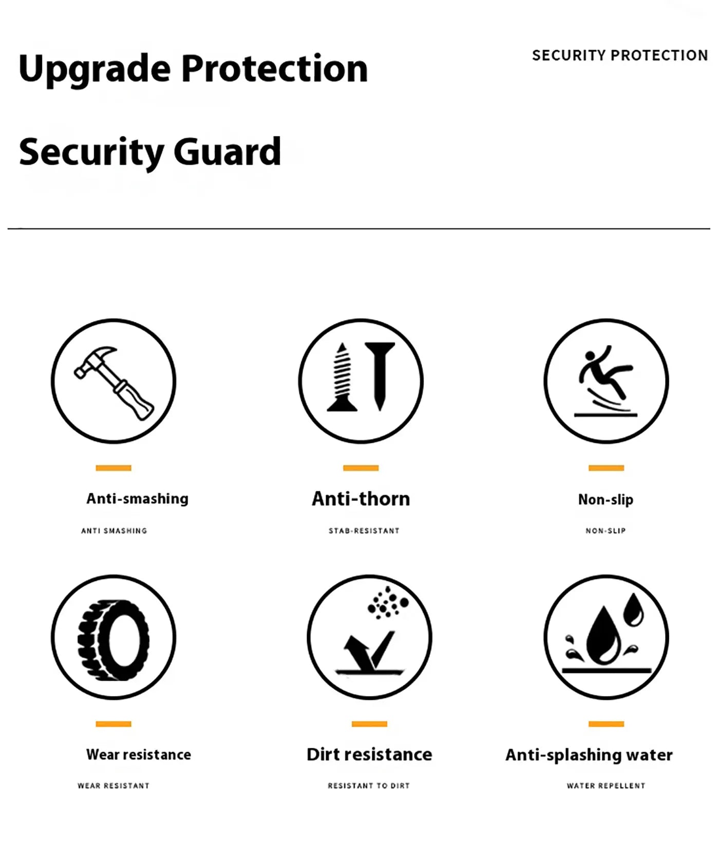 Men's safety shoes are anti smashing, anti piercing, anti-static, anti slip, wear-resistant, and splash proof work shoes