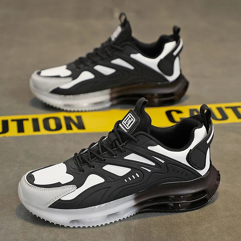 Men Shoes 2025 Casual Walk Air Cushion Marathon Breathable Lightweight Women's Comfortable Athletic Nonskid Sneakers