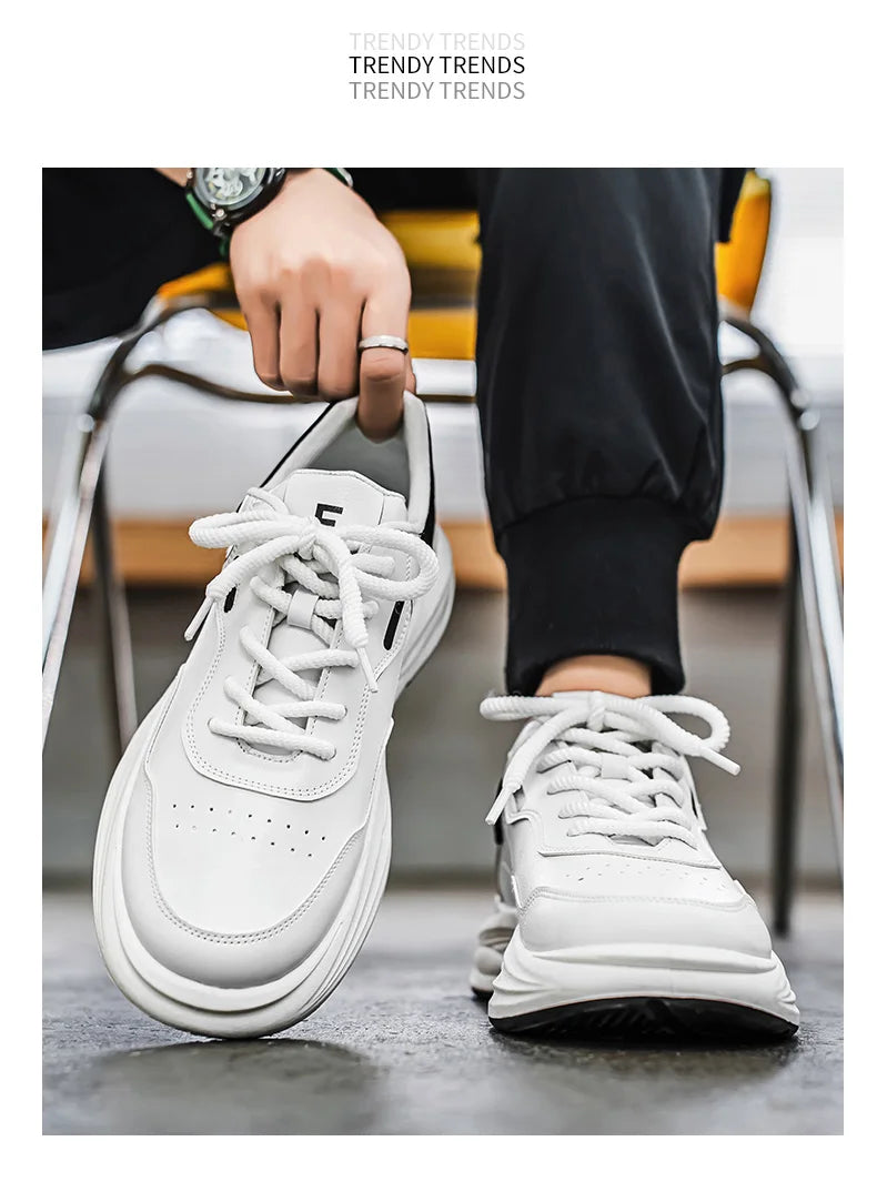 2025 New Street Style Shoes– Edgy Skate Shoes, Retro American, Thick Sole, Casual & Fashionable, Hiking Comfort