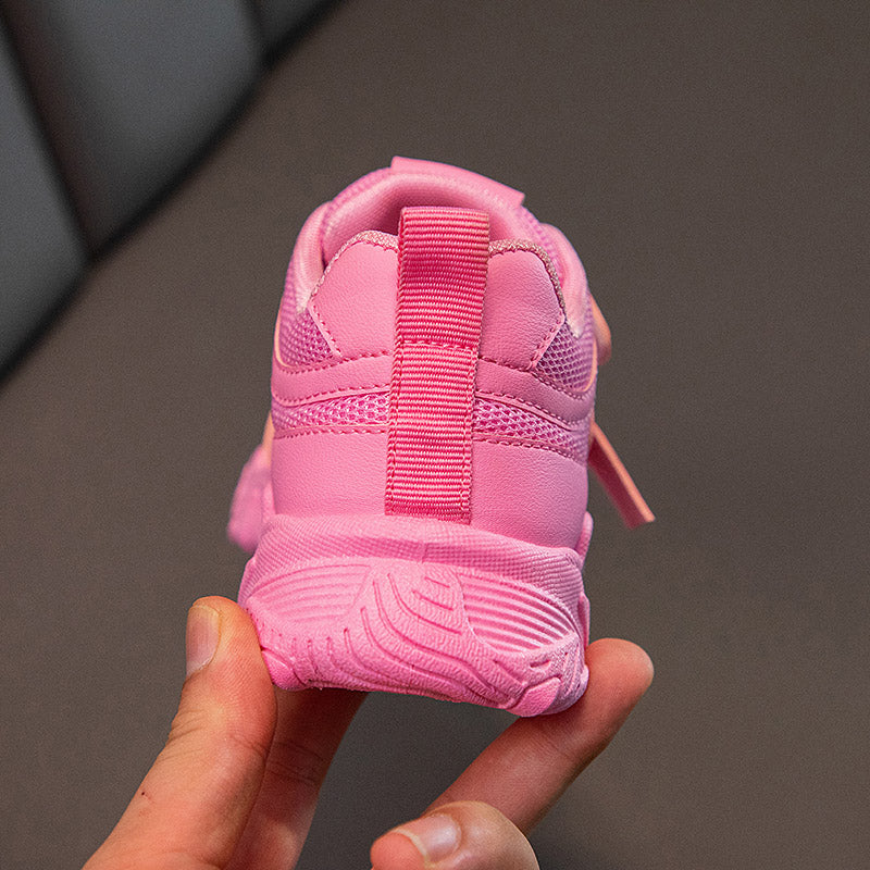 Kids Sports Shoes for Girls Boys Children Running Sneakers PU Soft School Casual Shoes Classic Fashion Anti-skid Spring Autumn